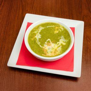 Mushroom Palak Soup